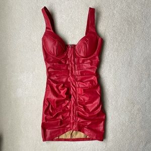 Fashion Nova Leather Dress